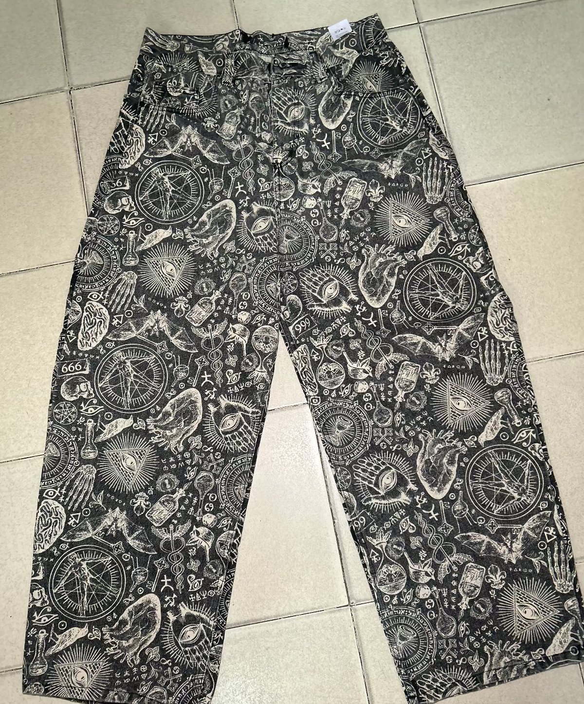 jean estampado penta